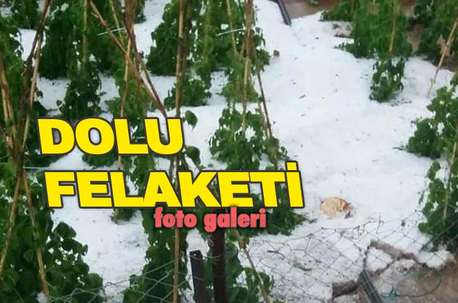 İşte Mersin’de Yaşanan Dolu Afetini Gözler Önüne Seren Fotoğraflar