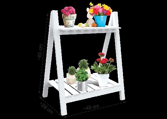 Dekoratif Ahşap Çiçeklik