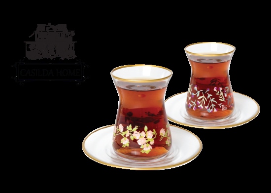 Yaldızlı Çay Seti