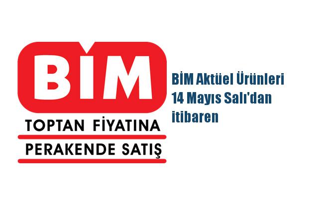 BİM Aktüel Ürünleri 14 Mayıs Salı'dan itibaren