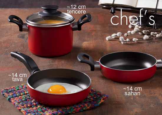 Tek Fiyat Teflon Ürünler Chef's