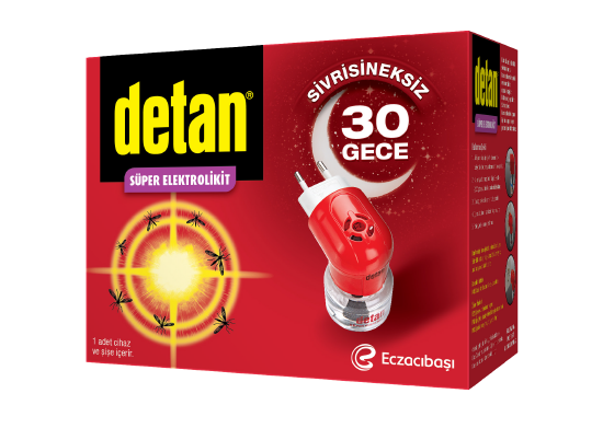 Sivrisineklere Karşı Elektrolikit 30 Gece Cihaz+Yedek Detan