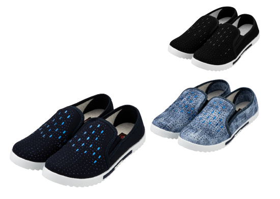 Taşlı Keten Ayakkabı Kadın