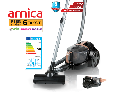 Arnica Cyclone Elektrikli Süpürge