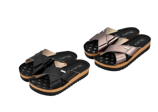 Şık Çapraz Terlik Kadın