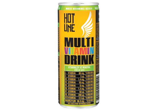 Multivitaminli İçeçek Hotline 250 ml