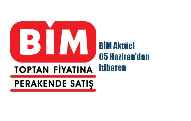 BİM Aktüel 05 Haziran'dan itibaren İndirimli Ürünlerin Listelendiği Aktüel