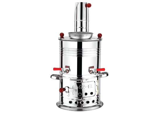 Çift Musluklu Semaver