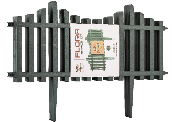 4’lü Plastik Bahçe Çiti