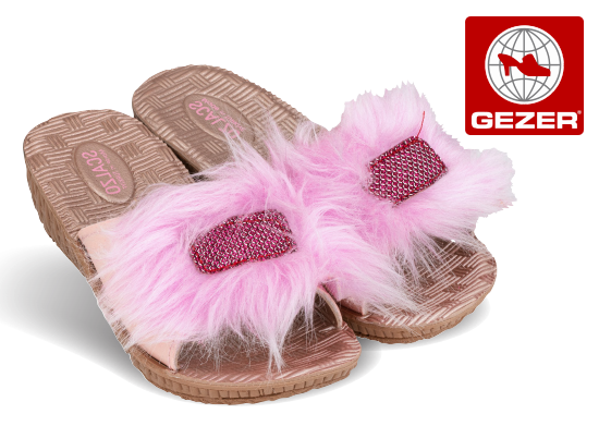 Peluşlu Terlik Kız Çocuk