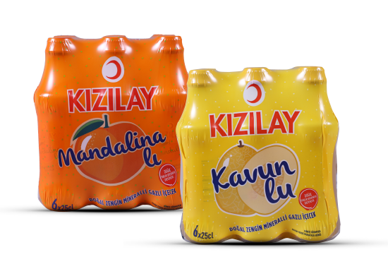 Doğal Zengin Mineralli Gazlı İçecek Kızılay 6x250 ml