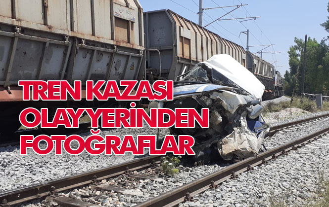 Mersin Tren Kazası; Yenice'de Meydana Gelen Tren Kazasının Olay Yeri Fotoğrafları