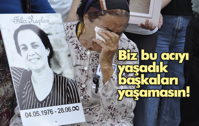 Kadınlar Kocası Tarafından Öldürülen Filiz Kaplan İçin Bir Araya Geldi