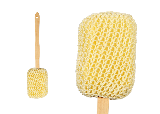 Sisal Ahşap Saplı Banyo Süngeri Lionesse