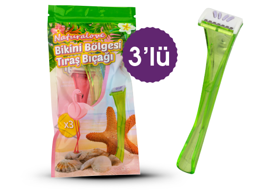 Bikini Bölgesi Tıraş Bıçağı Nature Love