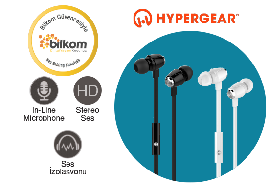 Mikrofonlu Stereo Kulaklık