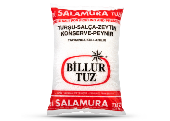 Turşuluk Salamura Tuz Billur 3 kg