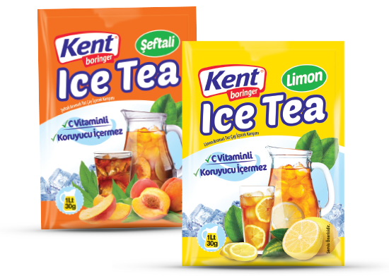 Buzlu Çay Toz İçecek Şeftali / Limon Kent 30 gr