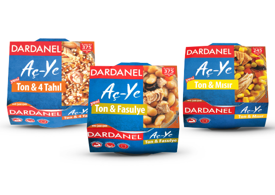 Ton Balığı Mısırlı / Fasülyeli / 4 Tahıllı Dardanel 185 gr