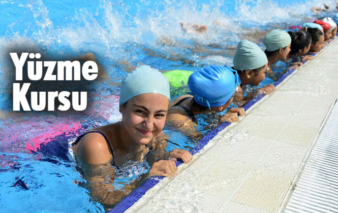 Macit Özcan Spor Kompleksi’nde Yüzme Kursu
