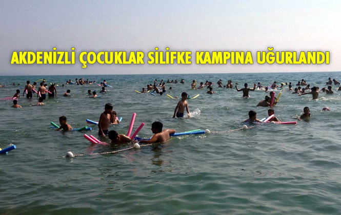 Akdenizli Çocuklar Silifke Kampına Uğurlandı