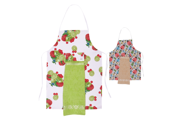 Havlulu Mutfak Önlüğü