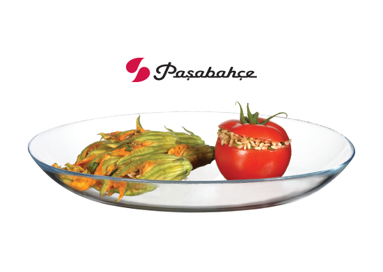 Invitation Oval Tabak Tekli ~29 cm