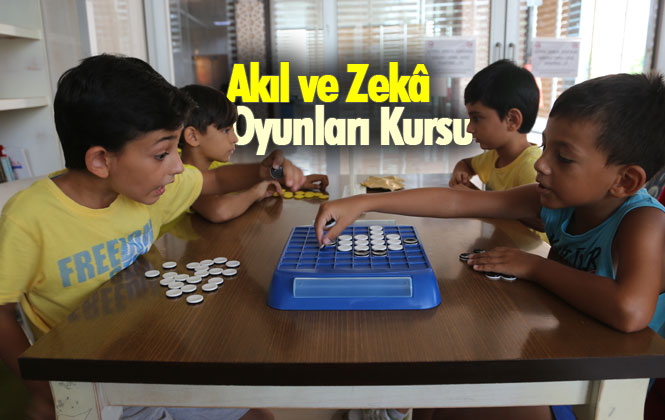 Mersin Erdemli Belediyesinden Akıl ve Zekâ oyunları kursu