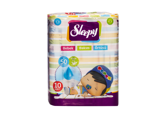 Sleepy Bebek Bakım Örtüsü
