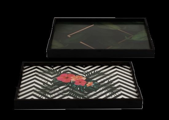 Çift Taraflı Orta Boy MDF Tepsi