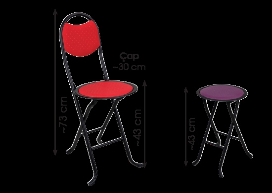 Katlanır Tabure-Sandalye Çeşitleri