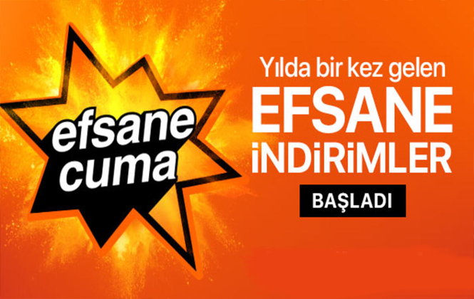 Efsane Cuma'da Alışveriş Çılgınlığı Devam Ediyor