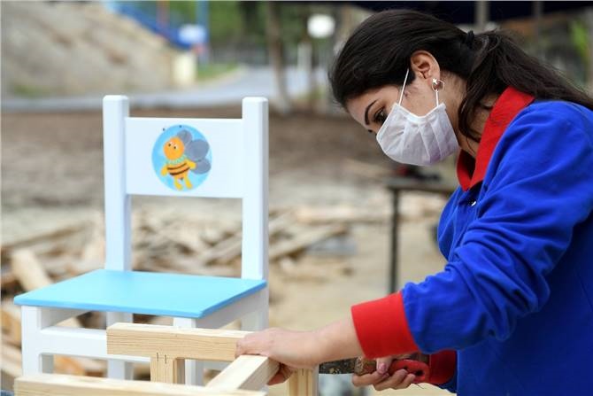 Mersin’e kadın eli değiyor