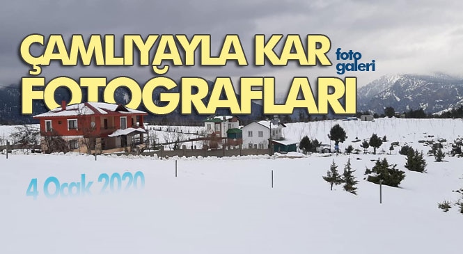 Mersin'in Çamlıyayla İlçesinde, Belediye Başkanı İsmail Tepebağlı Tarafından 4 Ocak 2020 Cumartesi Günü Çekilmiş Kar Fotoğrafları