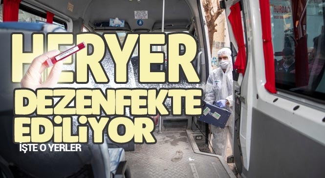 Mersin’de Koronavirüs Tedbirleri! Tedbirler İçin Tüm Birimler Kırmızı Alarm Durumunda