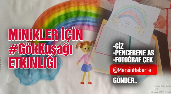 Mersin'de Gökkuşağı Çizen Çocuklar