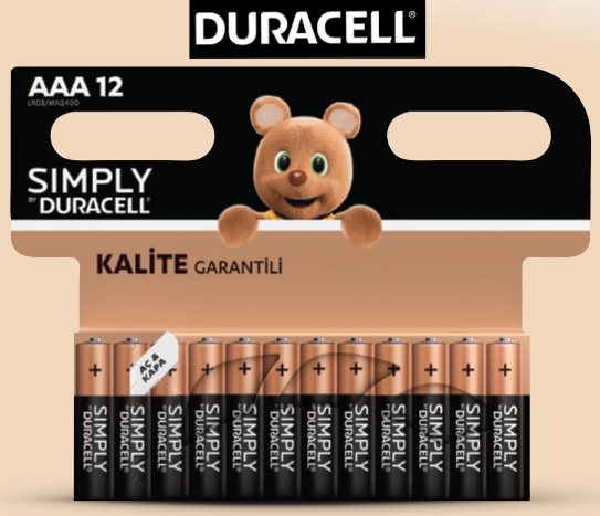 Duracell12’li Ince Pil AAA