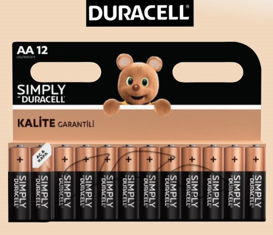 Duracell12’li Kalem Pil AA