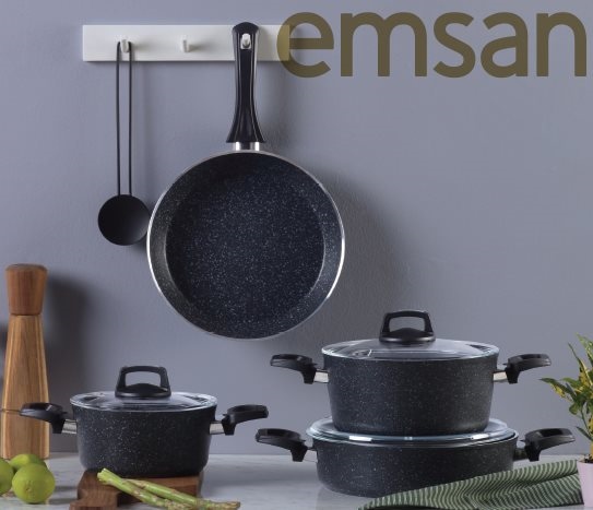 Emsan7 Parça Granit Set