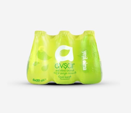 AvşarYeşil Elma Aromalı Maden Suyu