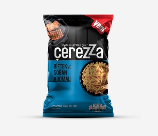 Çerezza Biftek ve Soğan Aromalı Cips