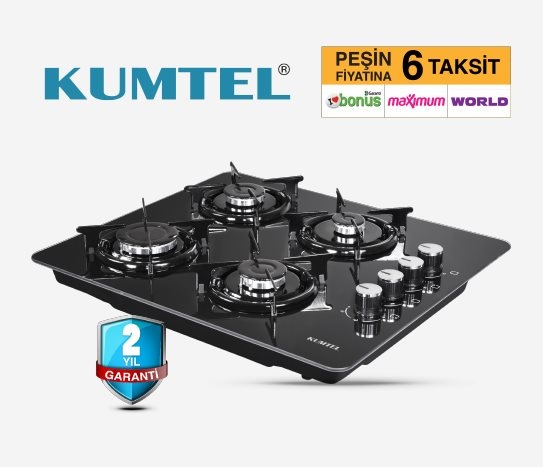 KumtelCam Set Üstü Ocak