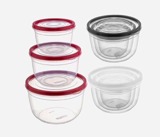 3'lü Büyük Boy Saklama Kabı Seti