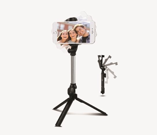 Bluetoothlu Tripodlu Selfie Çubuğu