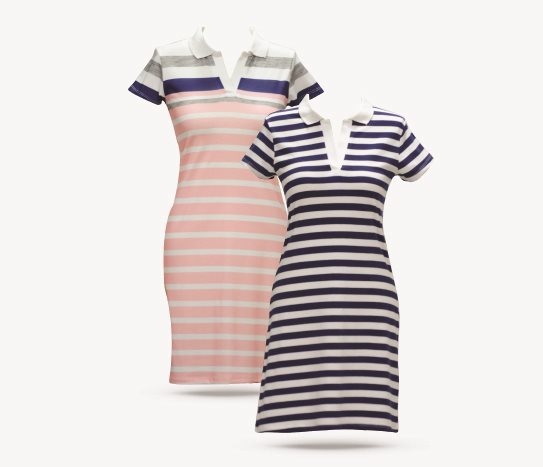 Polo Yaka Kadın Elbise