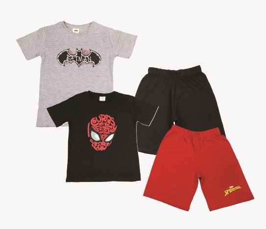 Lisanslı Erkek Çocuk Şort Takımı