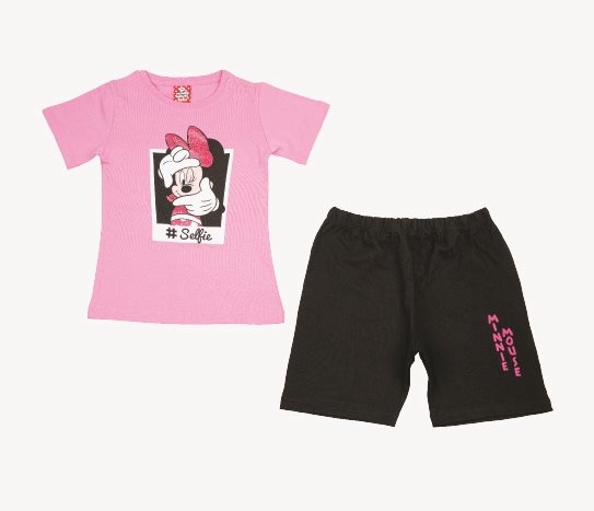 Lisanslı Kız Çocuk Şort Takımı