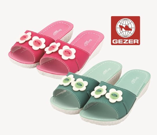 GezerÇiçekli Terlik Kız Çocuk