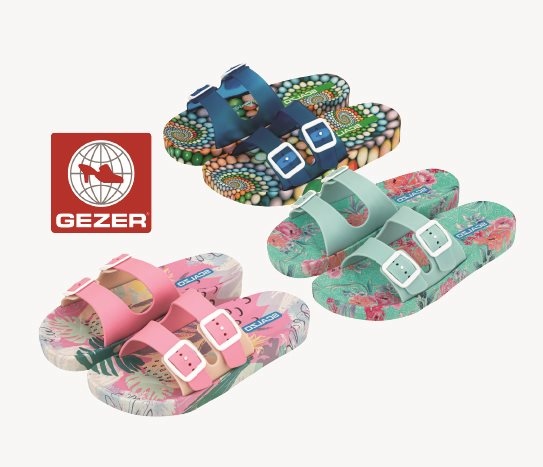 GezerBaskılı Kadın Terlik