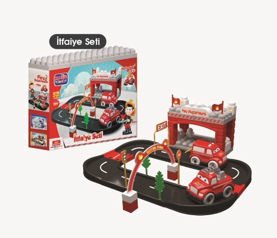 Polis - Yarış - İtfaiye Garaj Seti